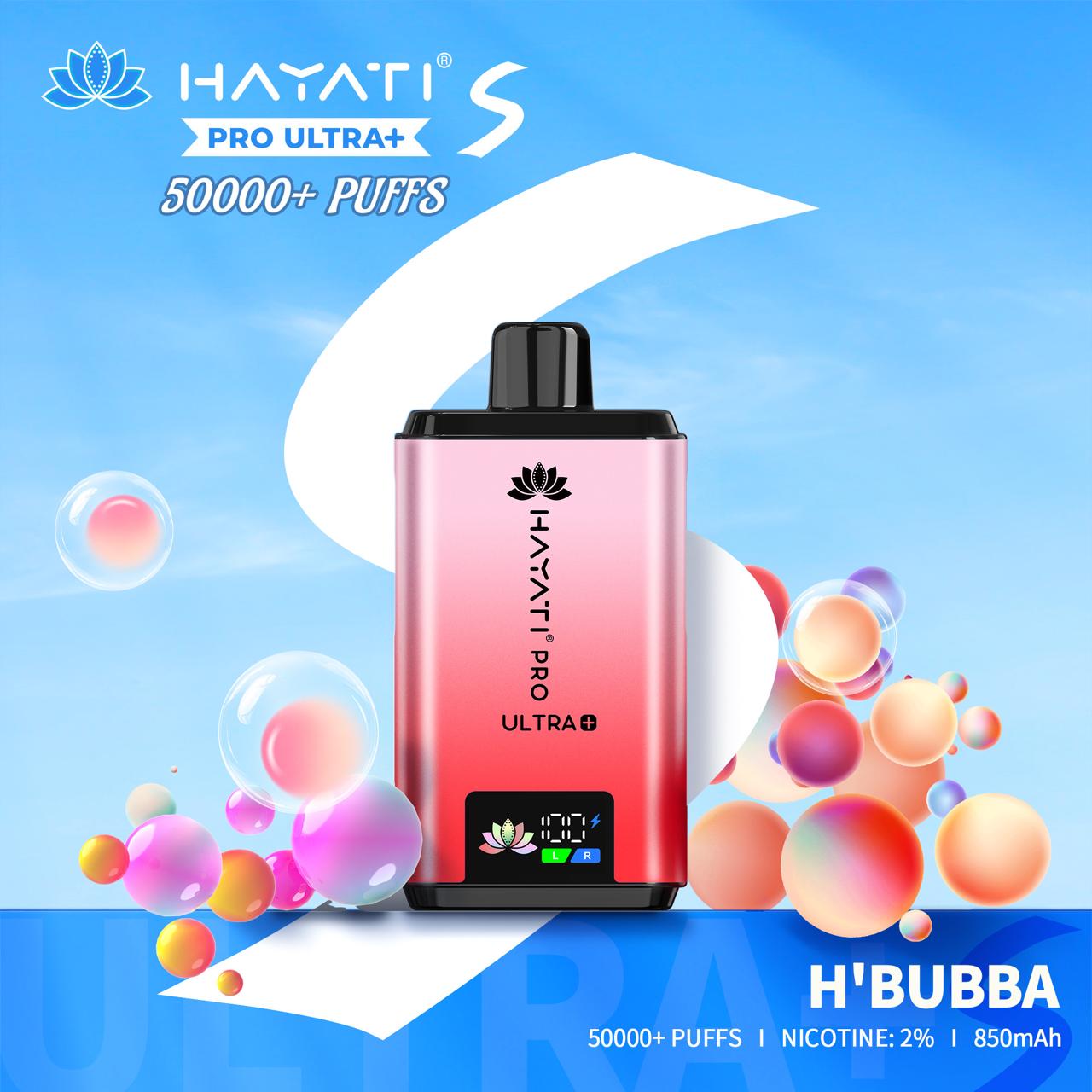 Hayati Pro Ultra Plus 50,000 Puffs Disposable Vape