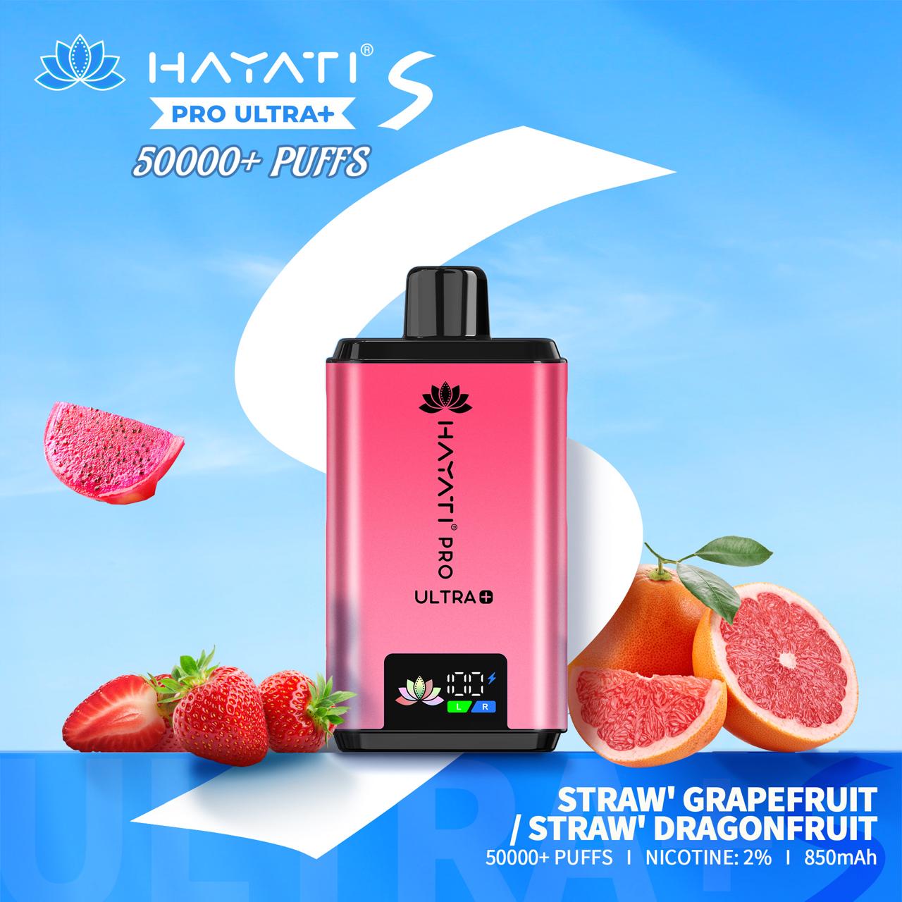 Hayati Pro Ultra Plus 50,000 Puffs Disposable Vape