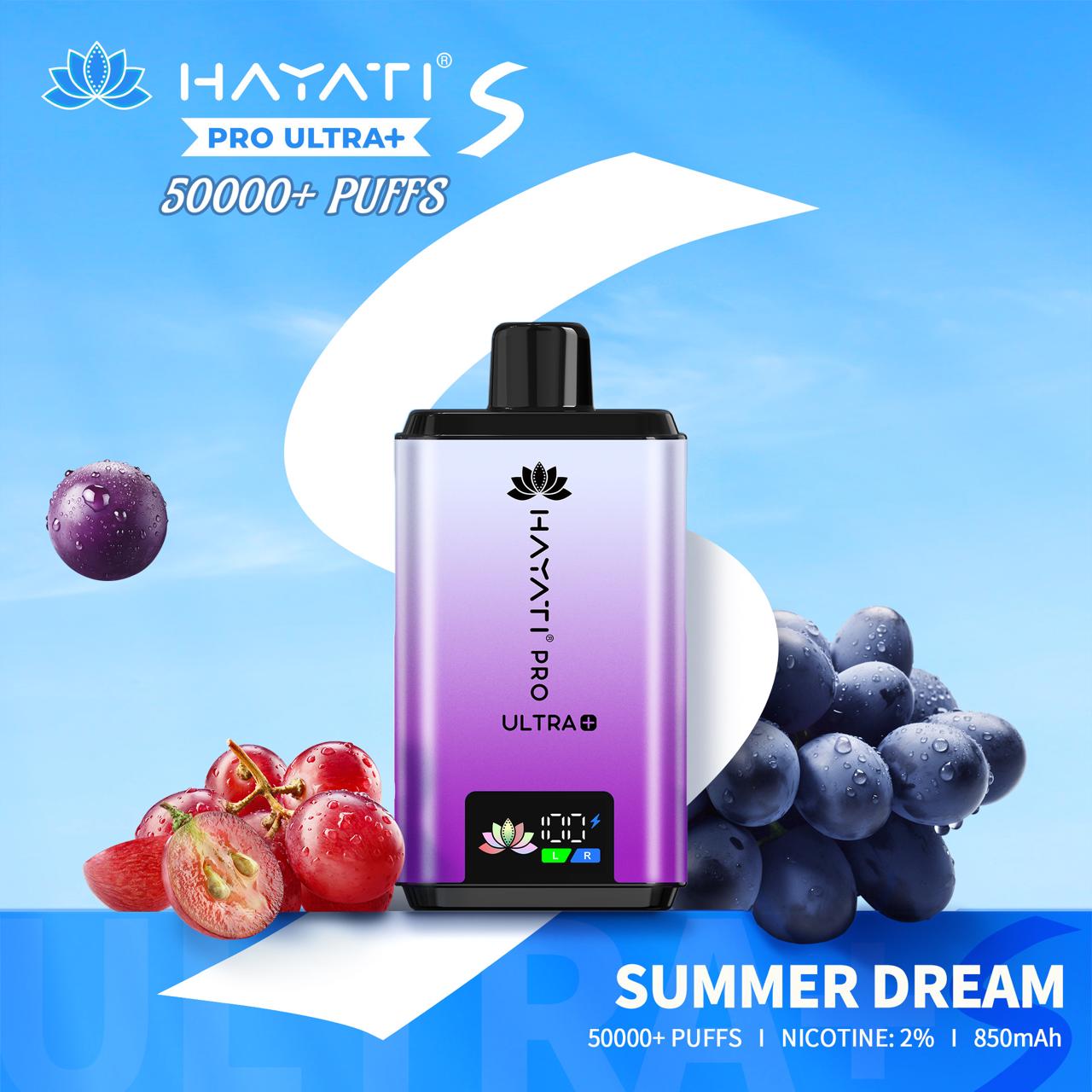Hayati Pro Ultra Plus 50,000 Puffs Disposable Vape