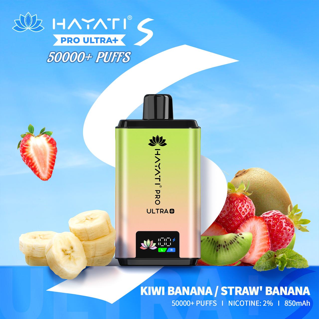 Hayati Pro Ultra Plus 50,000 Puffs Disposable Vape