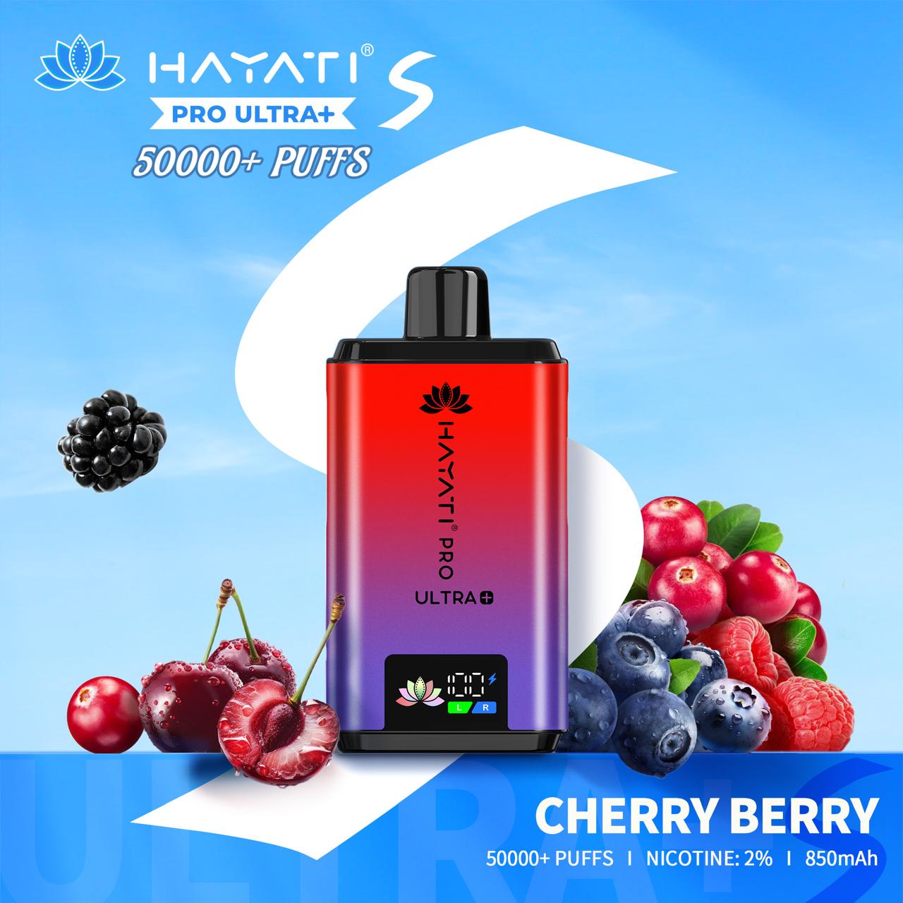 Hayati Pro Ultra Plus 50,000 Puffs Disposable Vape