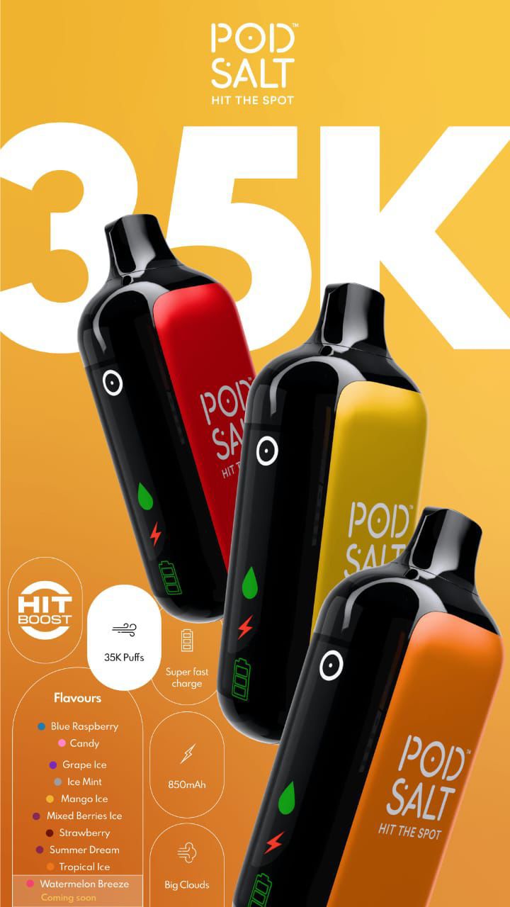 Pod Salt 35000 Puffs Disposable Vape