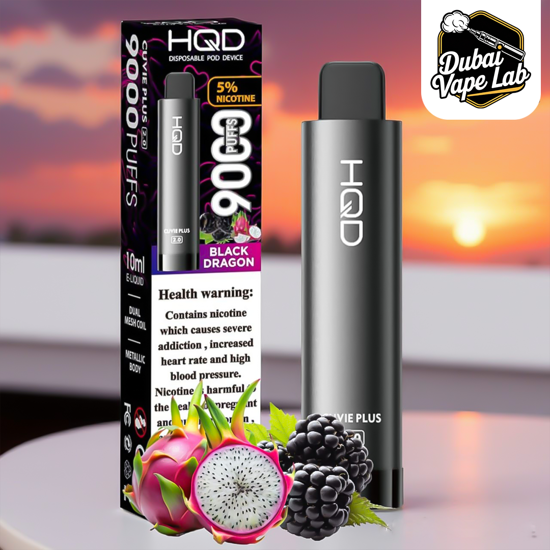 HQD Cuvie Plus 2.0 Disposable Vape 9000 Puffs In Dubai