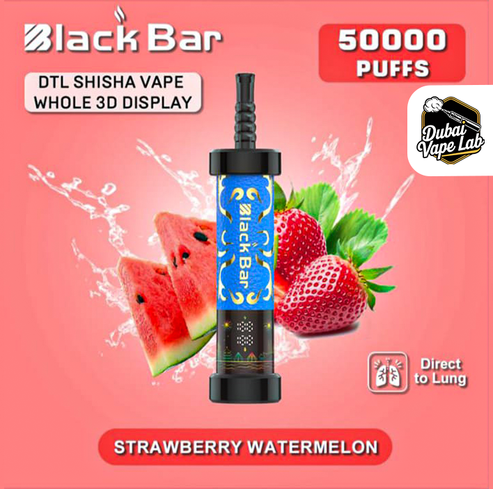 BLACK BAR 50000 Puffs DTL Disposable Vape in Dubai