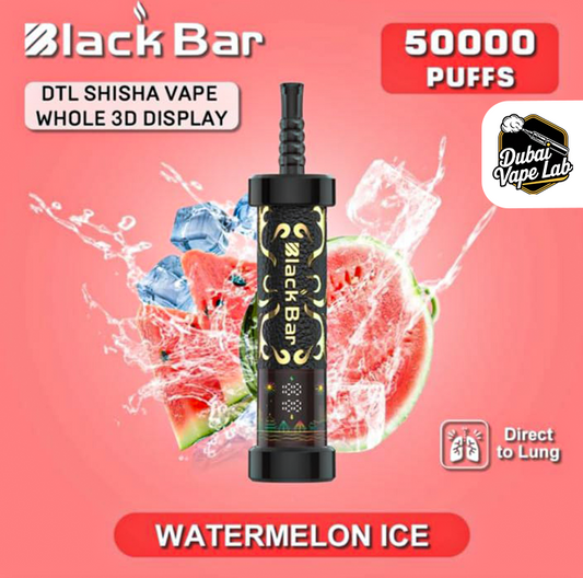 BLACK BAR 50000 Puffs DTL Disposable Vape in Dubai