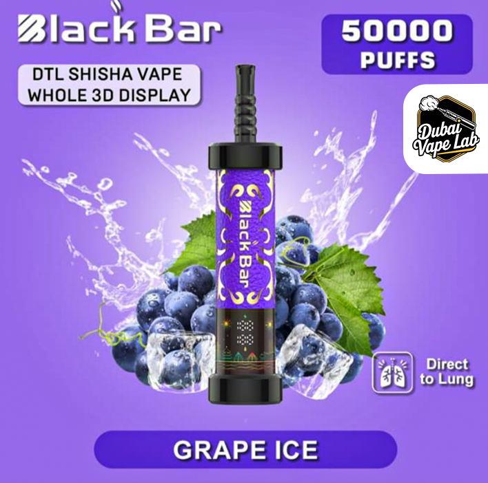 BLACK BAR 50000 Puffs DTL Disposable Vape in Dubai