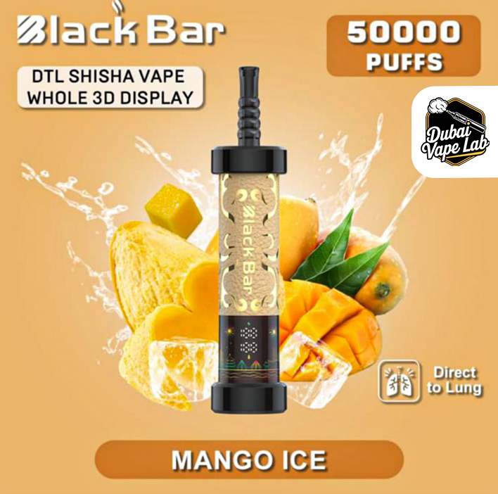 BLACK BAR 50000 Puffs DTL Disposable Vape in Dubai