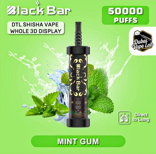 BLACK BAR 50000 Puffs DTL Disposable Vape in Dubai