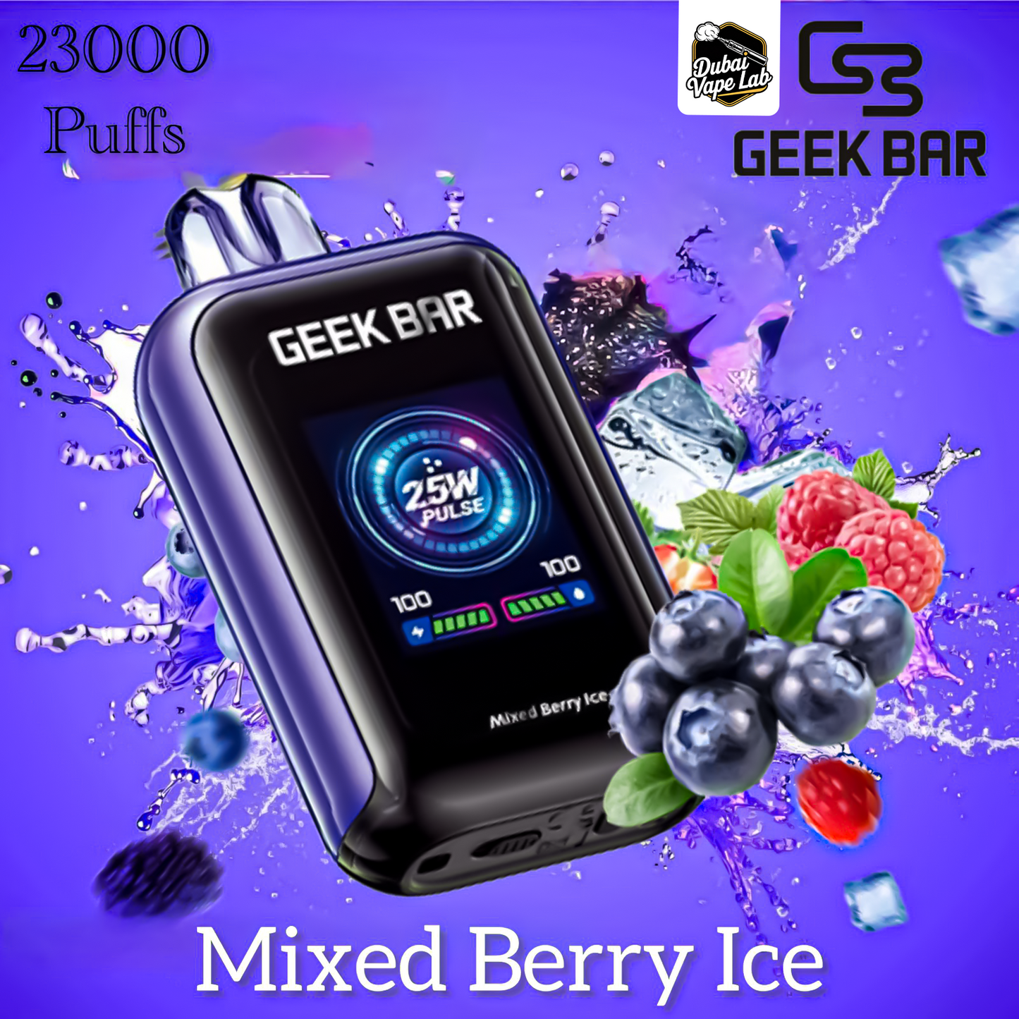 Geek Bar 23000 Puffs Disposable Vape In Dubai