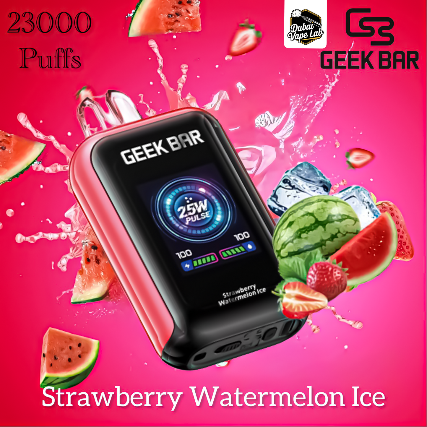 Geek Bar 23000 Puffs Disposable Vape In Dubai
