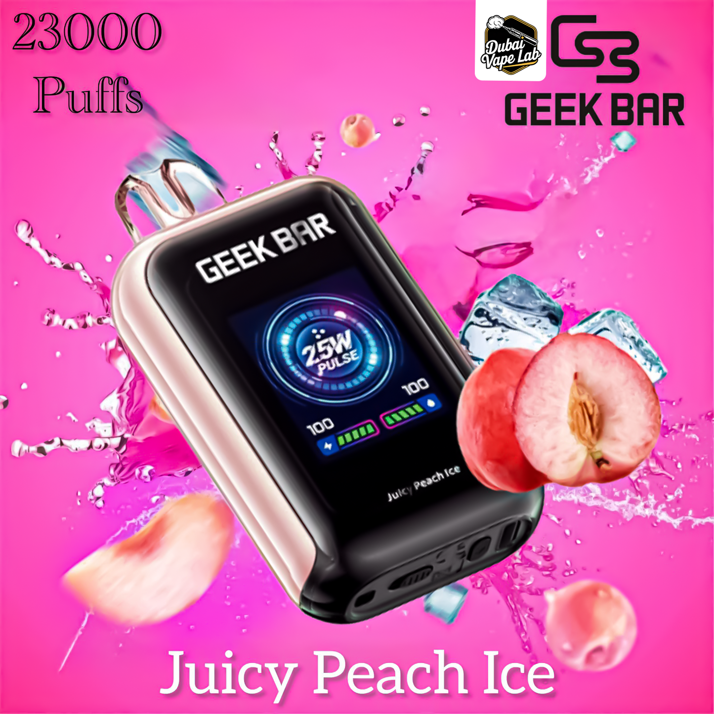 Geek Bar 23000 Puffs Disposable Vape In Dubai