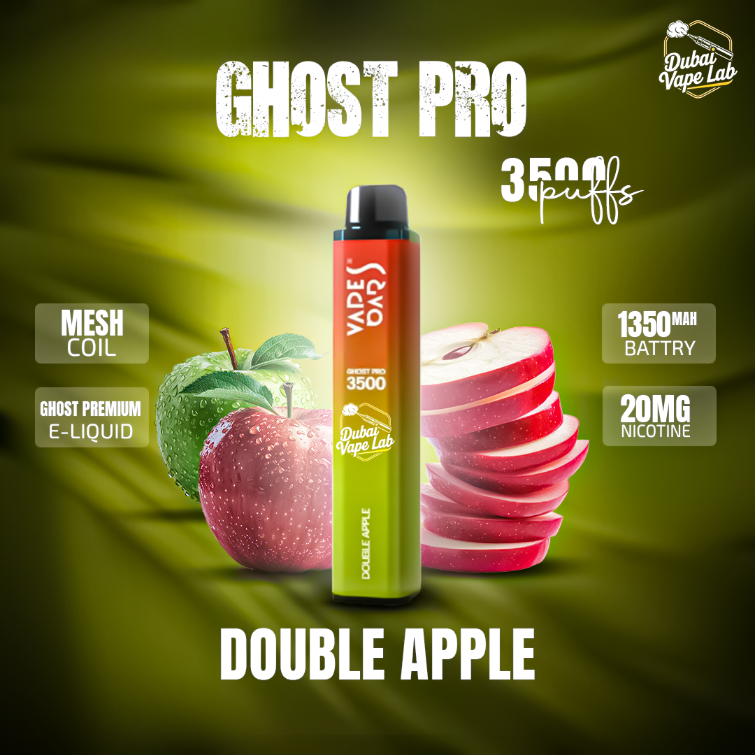 VAPES BAR - GHOST PRO 3500 PUFFS DISPOSABLE VAPE IN UAE