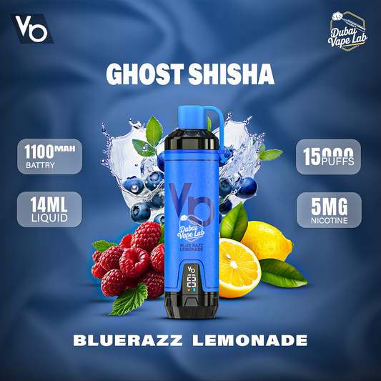 VAPES BARS Ghost Shisha 15000 Puffs Disposable Vape in Dubai