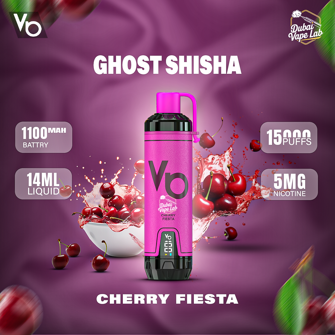 VAPES BARS Ghost Shisha 15000 Puffs Disposable Vape in Dubai