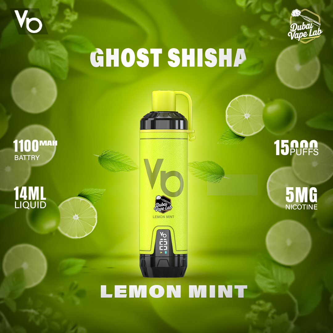 VAPES BARS Ghost Shisha 15000 Puffs Disposable Vape in Dubai