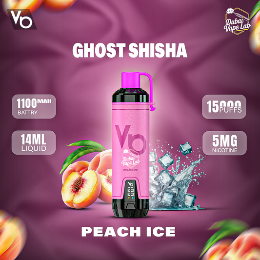 VAPES BARS Ghost Shisha 15000 Puffs Disposable Vape in Dubai
