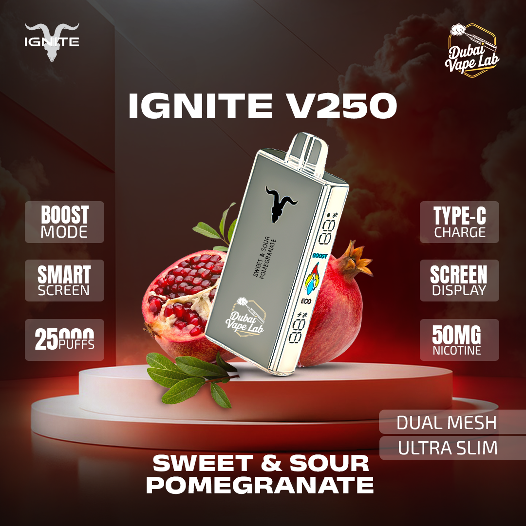 Ignite V250 Disposable Vape 25000 Puffs In Dubai
