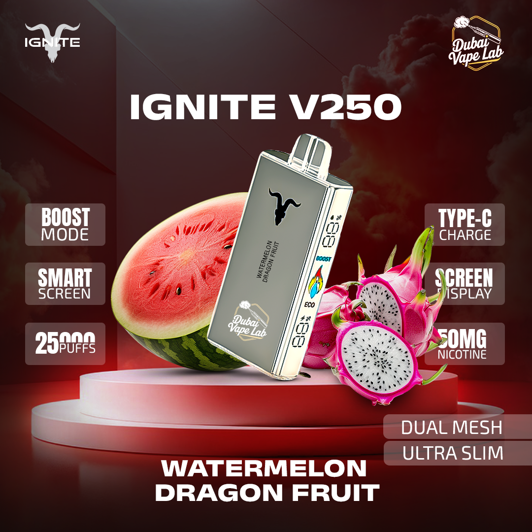 Ignite V250 Disposable Vape 25000 Puffs In Dubai