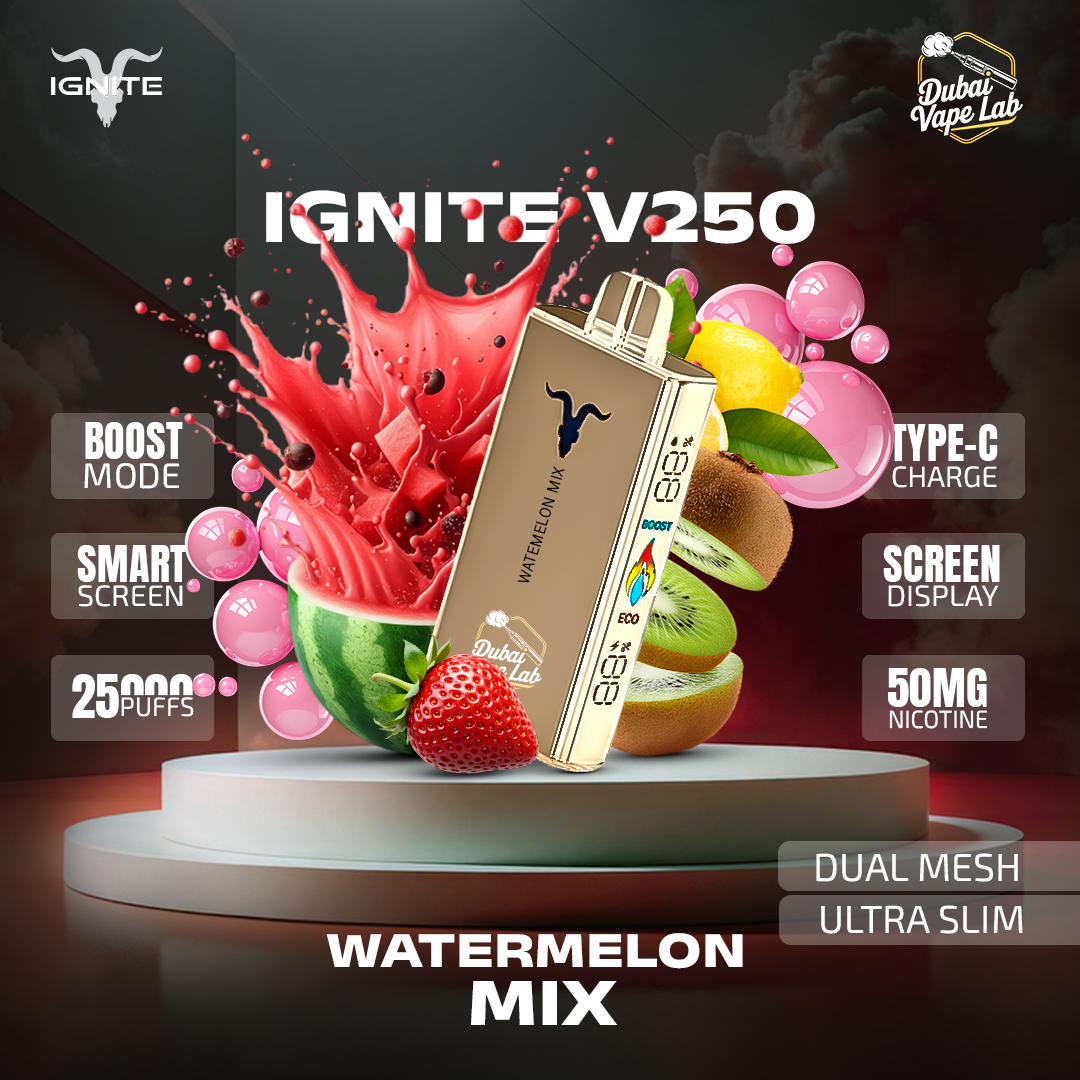 ignite v250 disposable vape Ignite V250 25000 Puffs