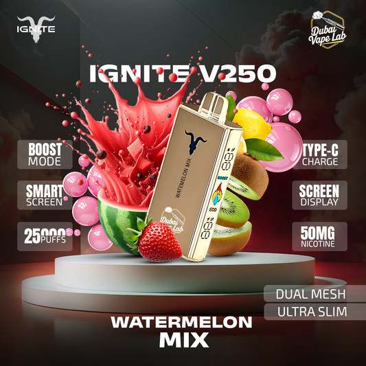 Ignite V250 Disposable Vape 25000 Puffs In Dubai