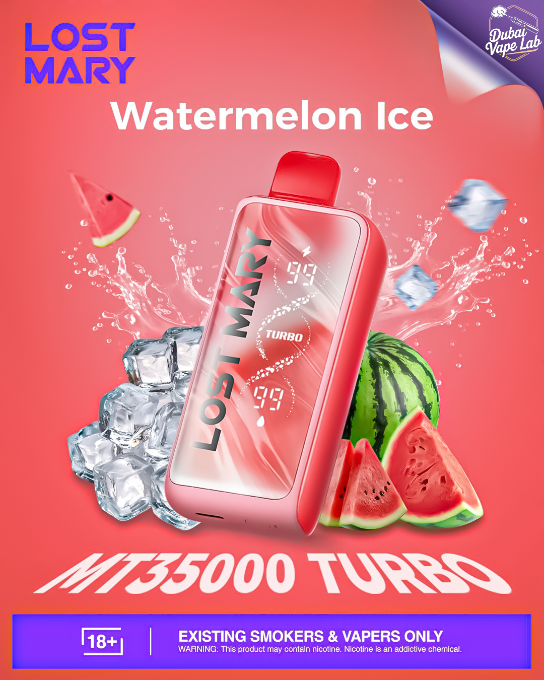 Lost Mary MT35000 Vape With 35,000 Puffs In Dubai.