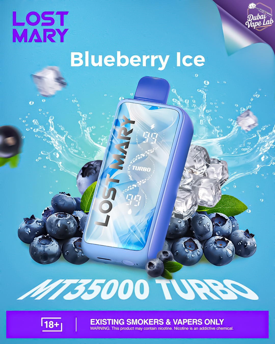 Lost Mary MT35000 Vape With 35,000 Puffs In Dubai.