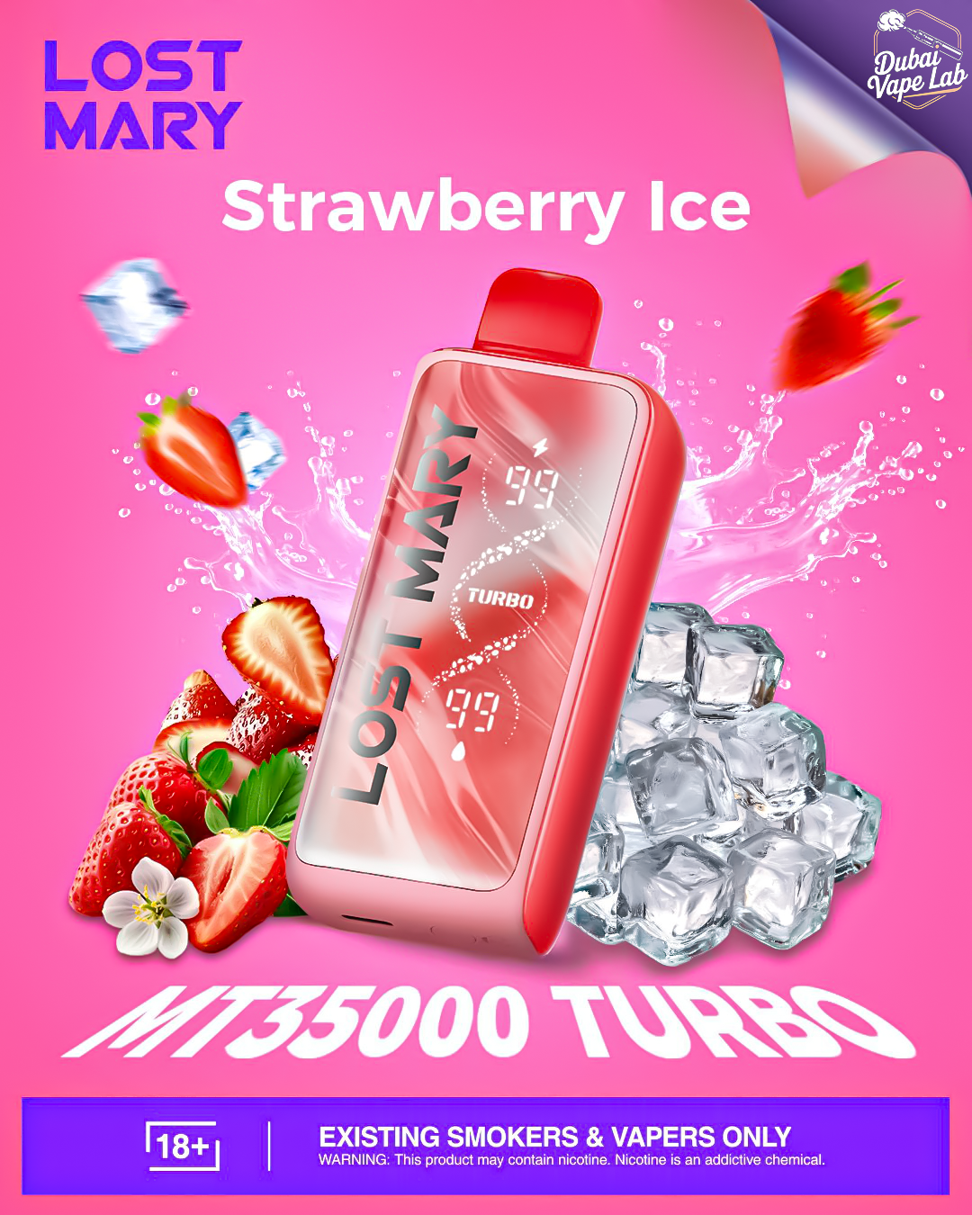 Lost Mary MT35000 Vape With 35,000 Puffs In Dubai.
