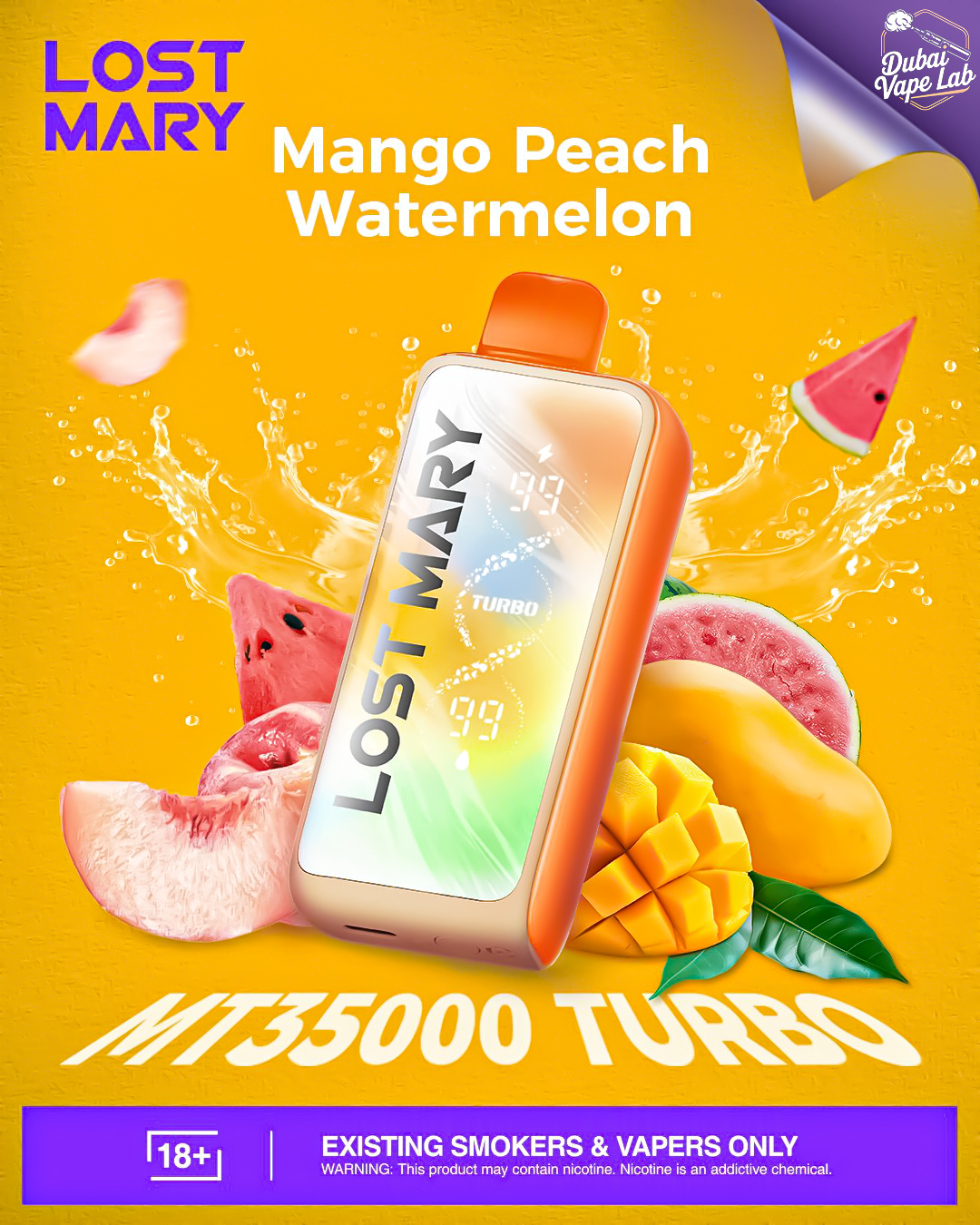 Lost Mary MT35000 Vape With 35,000 Puffs In Dubai.