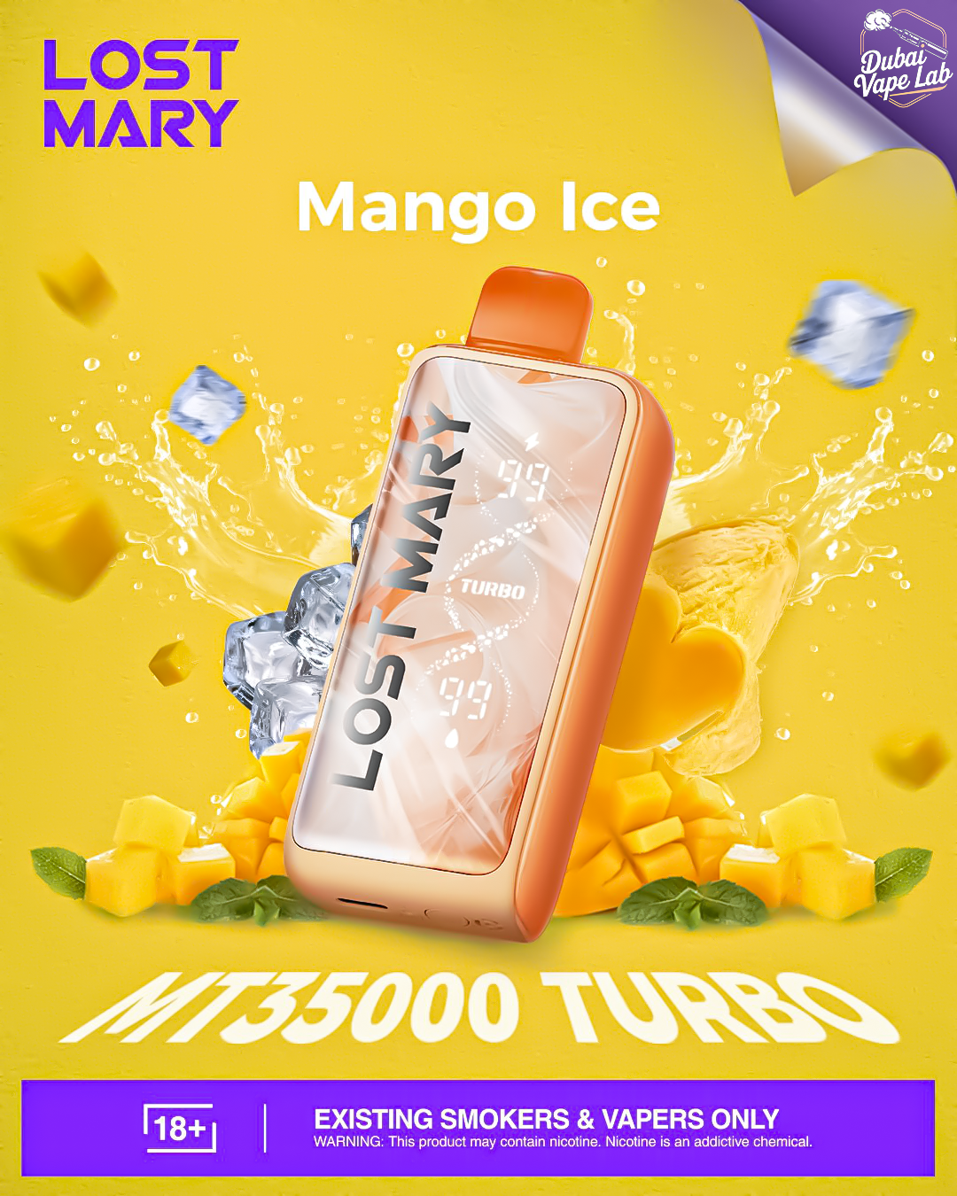 Lost Mary MT35000 Vape With 35,000 Puffs In Dubai.