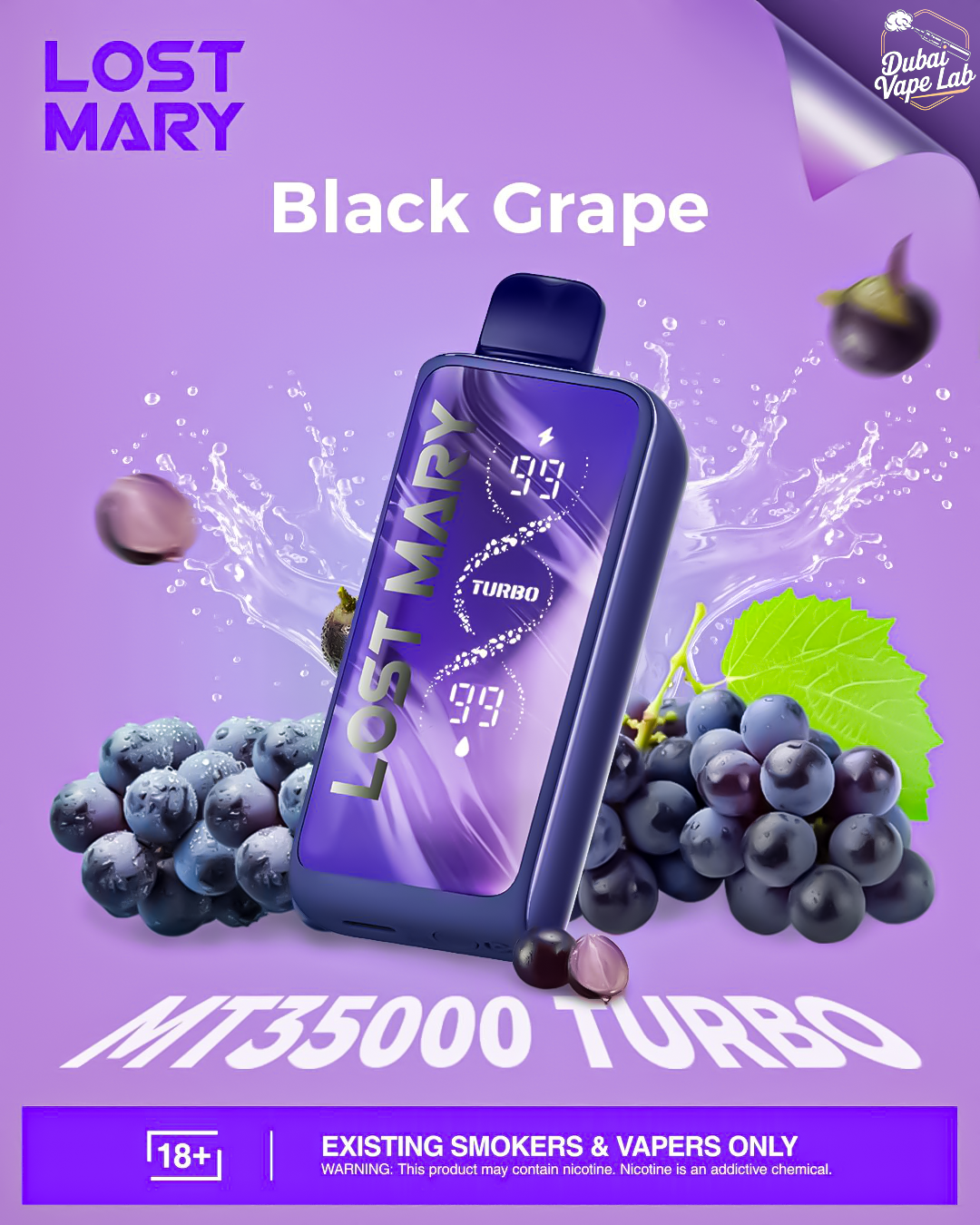 Lost Mary MT35000 Vape With 35,000 Puffs In Dubai.