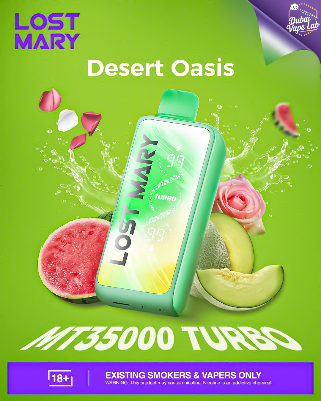 Lost Mary MT35000 Vape With 35,000 Puffs In Dubai.