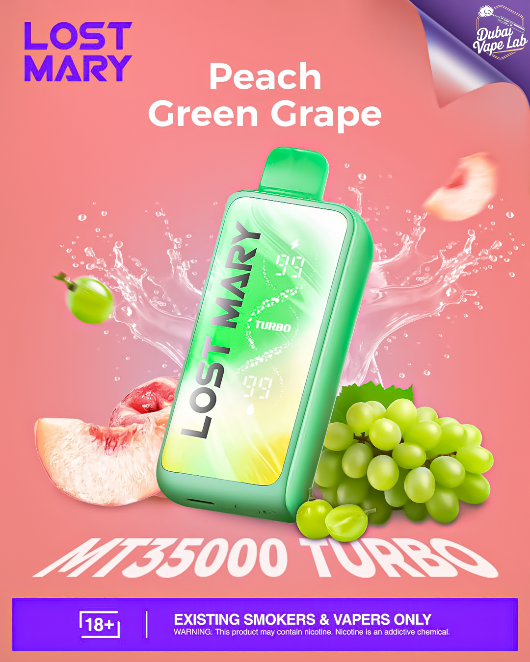 Lost Mary MT35000 Vape With 35,000 Puffs In Dubai.