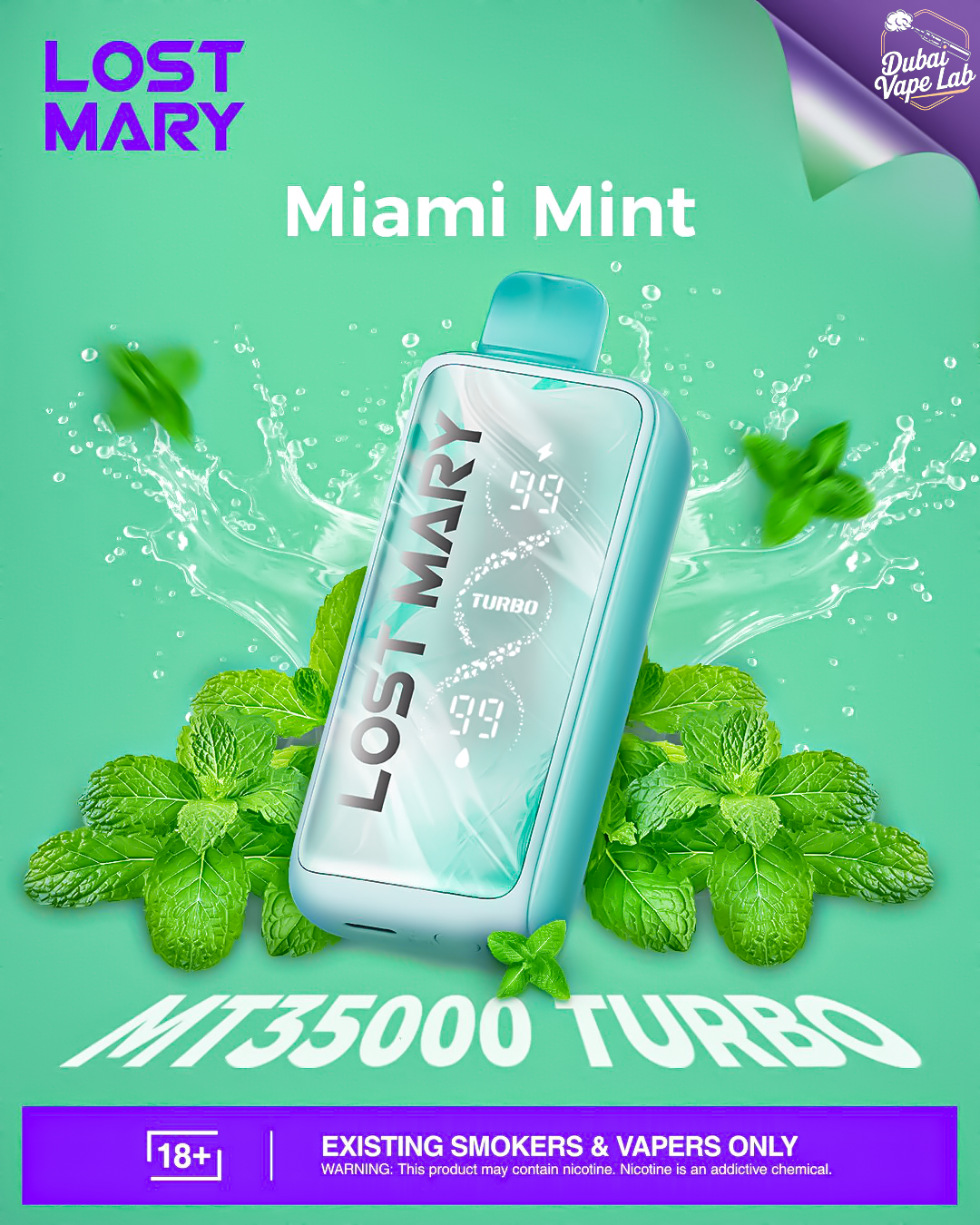 Lost Mary MT35000 Vape With 35,000 Puffs In Dubai.