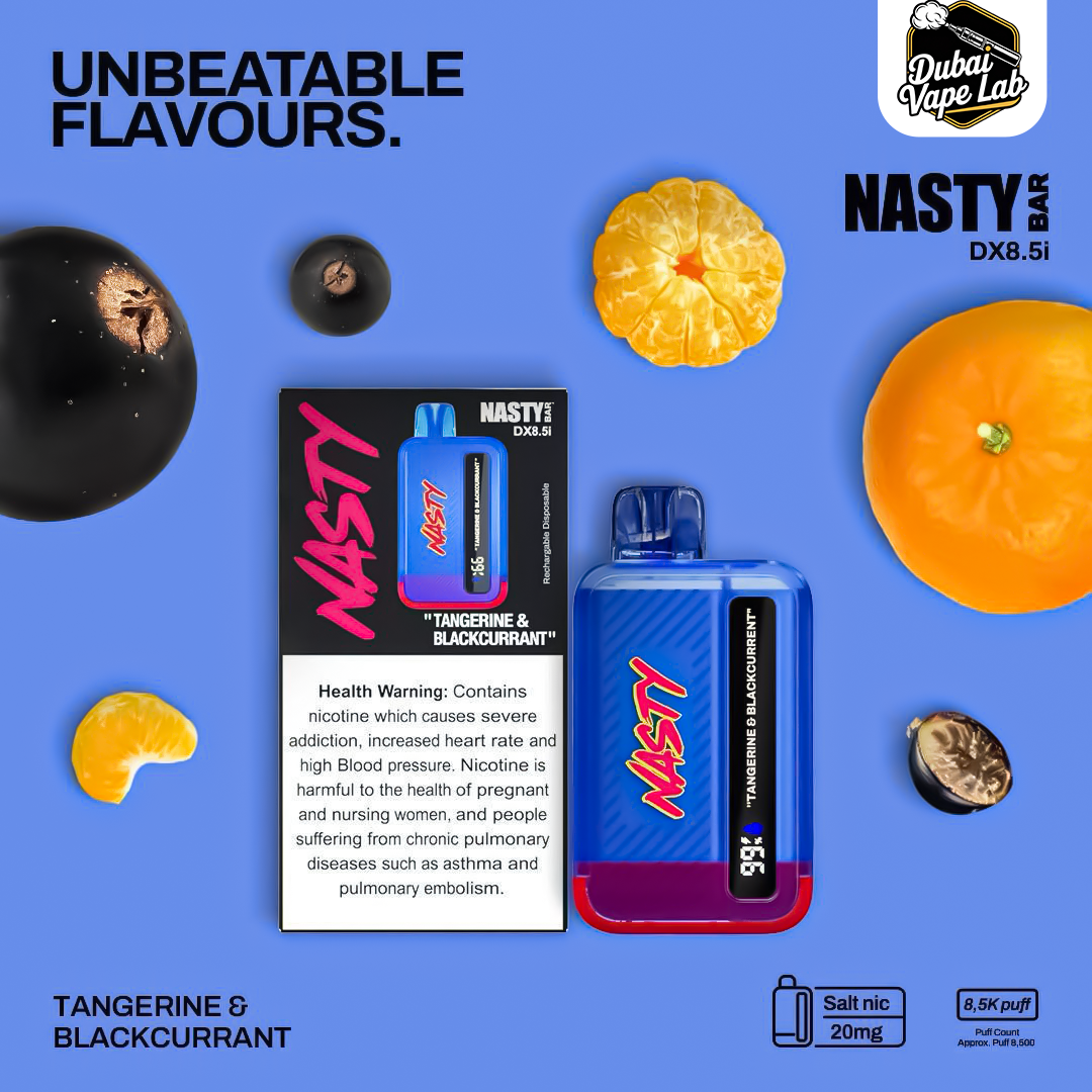 Discover Nasty Bar 8500 Puffs Disposable Vape Online: Same-Day Delivery in Dubai