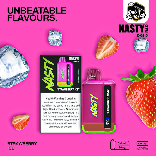 Discover Nasty Bar 8500 Puffs Disposable Vape Online: Same-Day Delivery in Dubai