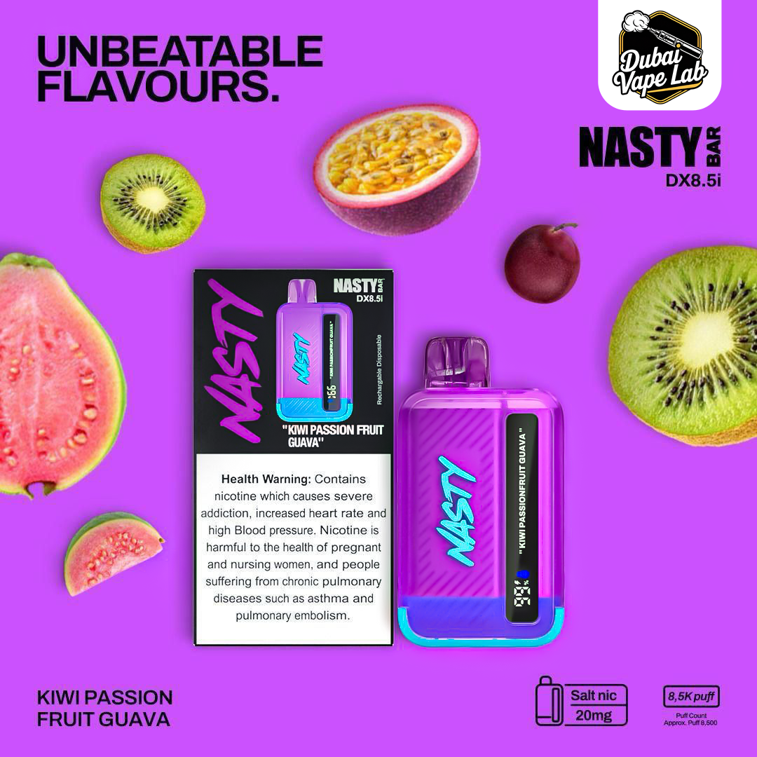 Discover Nasty Bar 8500 Puffs Disposable Vape Online: Same-Day Delivery in Dubai