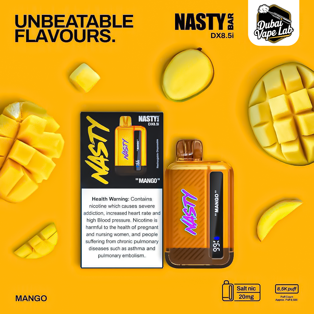 Discover Nasty Bar 8500 Puffs Disposable Vape Online: Same-Day Delivery in Dubai
