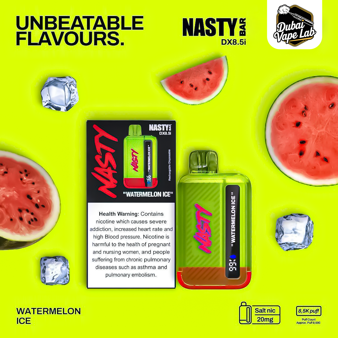 Discover Nasty Bar 8500 Puffs Disposable Vape Online: Same-Day Delivery in Dubai