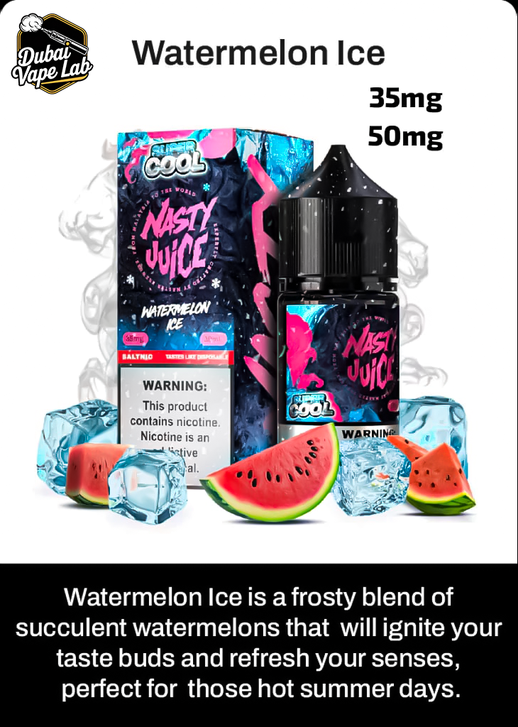 NASTY Super Cool Salt Nic 35MG & 50MG