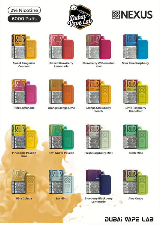 POD SALT NEXUS 6000 Puffs Disposable Vape