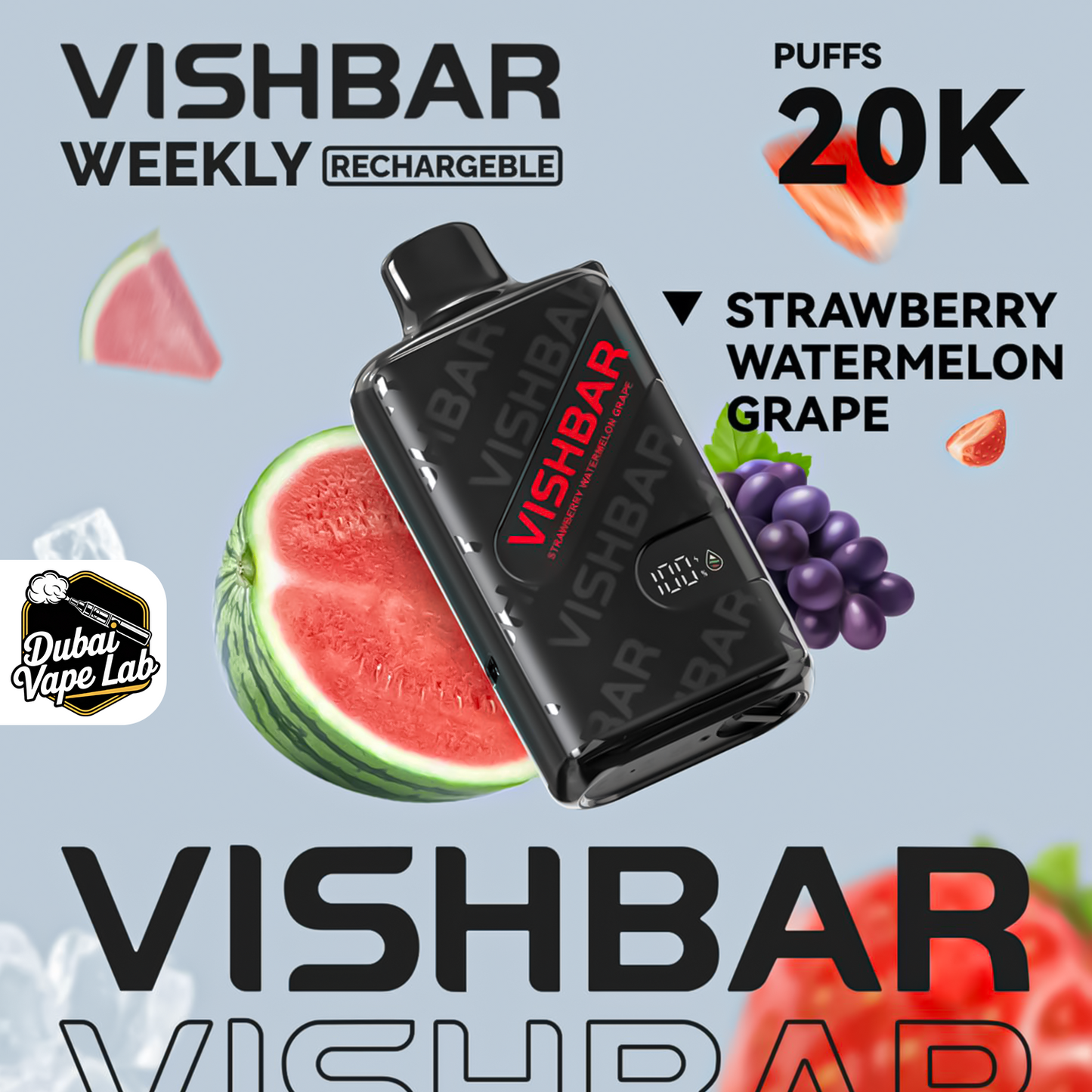 Vishbar Weekly Rechargeble 20000 Puffs Vape In Dubai