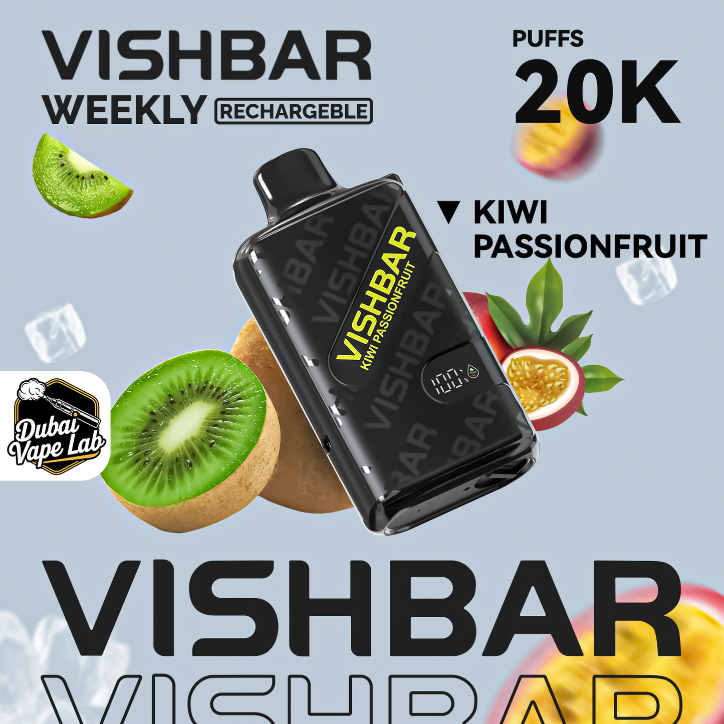 Vishbar Weekly Rechargeble 20000 Puffs Vape In Dubai