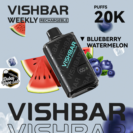 Vishbar Weekly Rechargeble 20000 Puffs Vape In Dubai