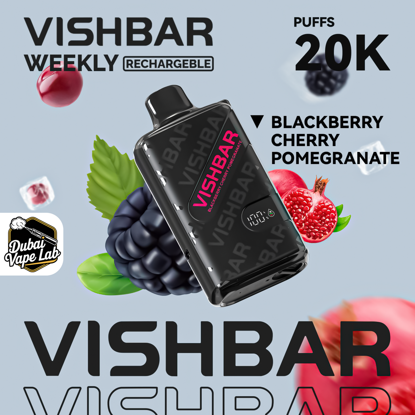 Vishbar Weekly Rechargeble 20000 Puffs Vape In Dubai