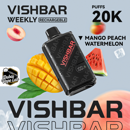 Vishbar Weekly Rechargeble 20000 Puffs Vape In Dubai