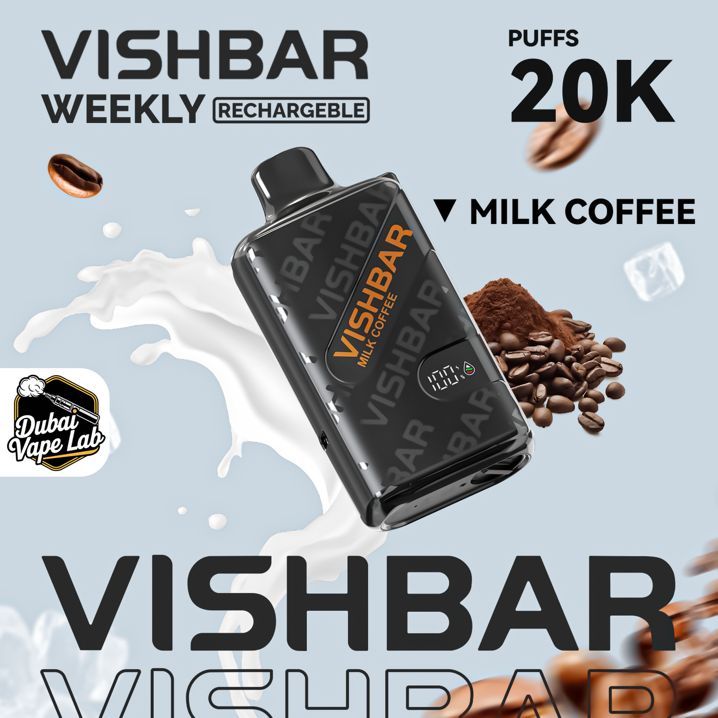 Vishbar Weekly Rechargeble 20000 Puffs Vape In Dubai