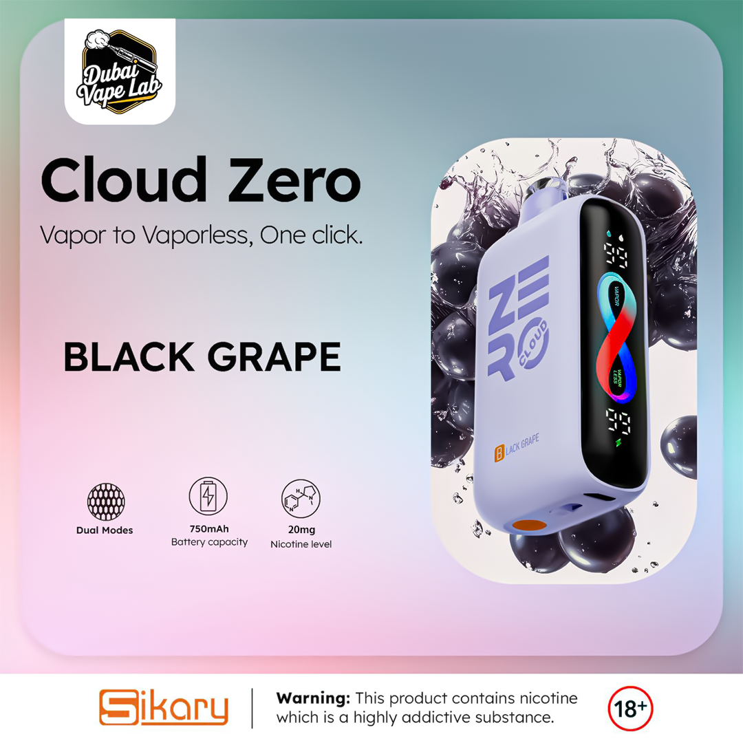 Sikary Cloud Zero 20000 Puffs Disposable Vape In Dubai