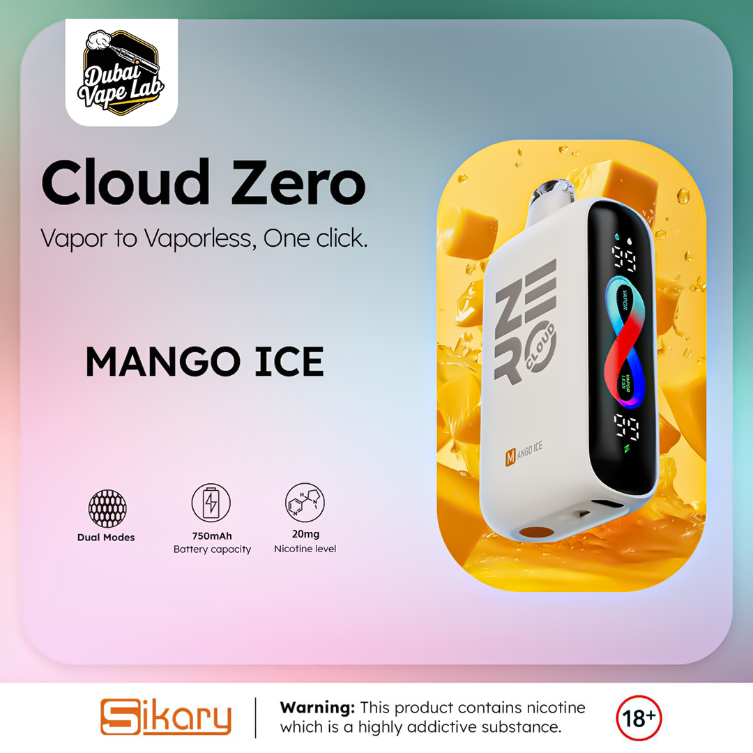 Sikary Cloud Zero 20000 Puffs Disposable Vape In Dubai