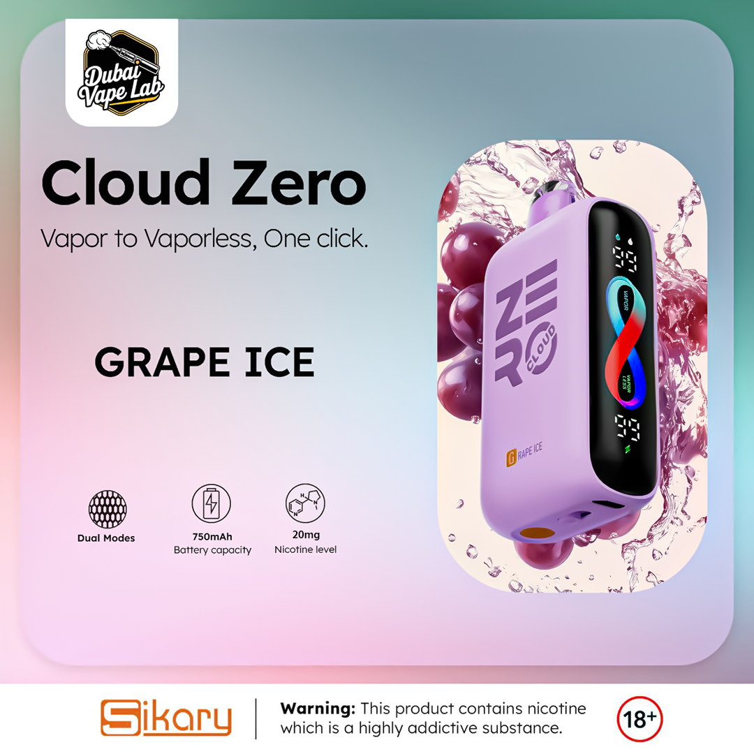 Sikary Cloud Zero 20000 Puffs Disposable Vape In Dubai