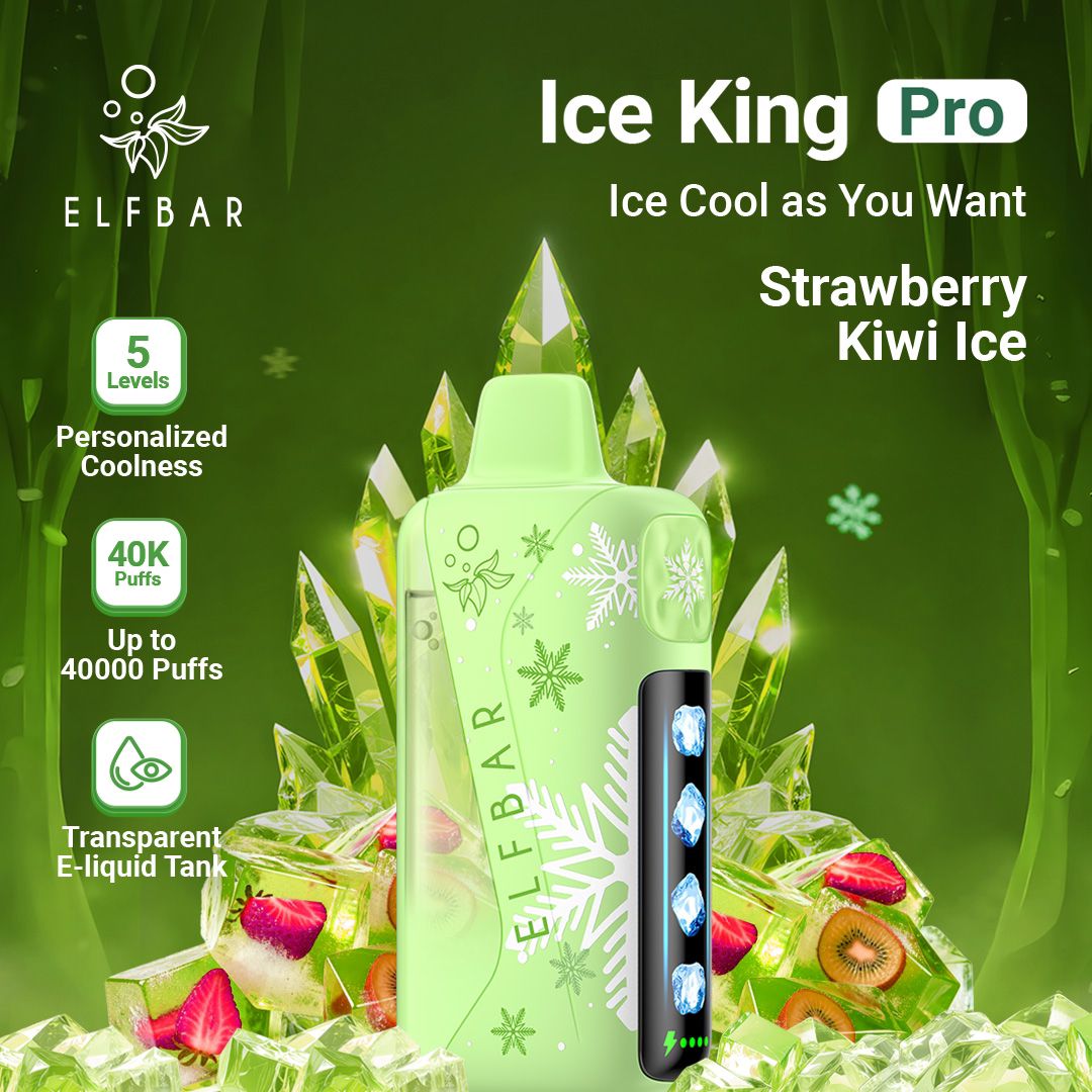 Elf Bar Ice King Pro 40,000 Puffs Disposable Vape